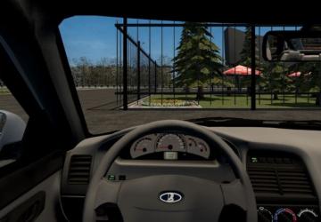 VAZ 21124 2007 version 29.12.2021 for City Car Driving (v1.5.9.2)