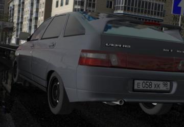 VAZ 21124 2007 version 29.12.2021 for City Car Driving (v1.5.9.2)