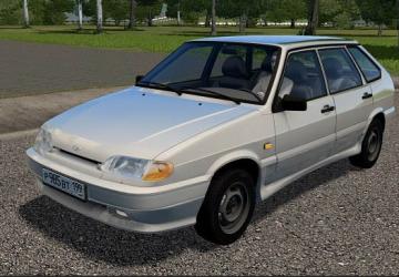 VAZ 2114 16v Dead MoroZ version 29.01.21 for City Car Driving (v1.5.8 - 1.5.9.2)