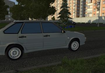 VAZ 2114 16v Dead MoroZ version 29.01.21 for City Car Driving (v1.5.8 - 1.5.9.2)