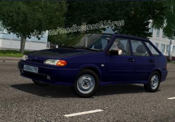VAZ 2114 1.5i version 1.0 for City Car Driving (v1.5.9, 1.5.9.2)