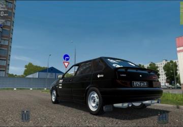 VAZ 2114 Black Astra Tuning version 06.07.20 for City Car Driving (v1.5.9, 1.5.9.2)