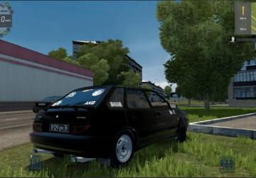 VAZ 2114 Black Astra Tuning version 06.07.20 for City Car Driving (v1.5.9, 1.5.9.2)