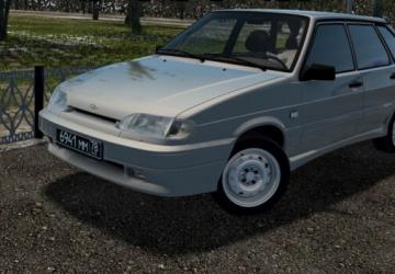 VAZ 2114 Dead MoroZ version 1.0 for City Car Driving (v1.5.7, 1.5.8)