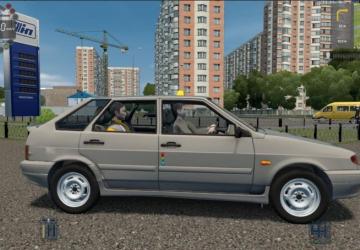 VAZ 2114 Taxi version 29.01.21 for City Car Driving (v1.5.8 - 1.5.9.2)