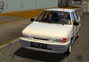 VAZ 2115 Lada Samara version 04.07.20 for City Car Driving (v1.5.8 - 1.5.9.2)
