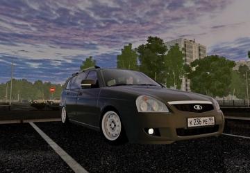 VAZ 2171 Priora Wagon version 01.05.21 for City Car Driving (v1.5.9, 1.5.9.2)