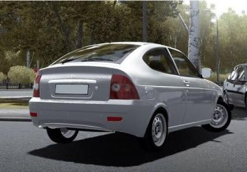 VAZ 2172 Coupe version 01.10.20 for City Car Driving (v1.5.9, 1.5.9.2)