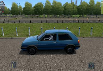 Volkswagen Golf MK2 1.6D for City Car Driving (v1.5.5)