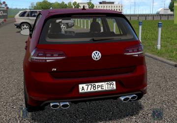 Volkswagen Golf R for City Car Driving (v1.5.5)