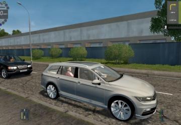 Volkswagen Passat Wagon R-Line 2016 version 13.04.21 for City Car Driving (v1.5.9, 1.5.9.2)