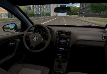 Volkswagen Polo Sedan 1.6 AT version 12.08.20 for City Car Driving (v1.5.9.2)