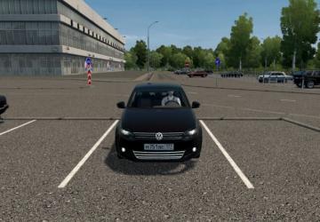 Volkswagen Polo Sedan 1.6 AT version 07.08.20 for City Car Driving (v1.5.9.2)