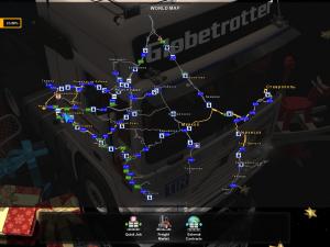 Save: Southern Region v6.0.0 version 06.01.17 for Euro Truck Simulator 2