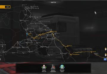 Save for RusMap+GreatSteppe+SRmap version 1.5 for Euro Truck Simulator 2 (v1.30.x)