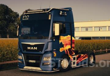 100 Years MAN TGX E6 by Gloover version 1.5 for Euro Truck Simulator 2 (v1.51.x, - 1.53.x)