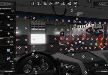 2 Pennants with Girls version 1.1 for Euro Truck Simulator 2 (v1.35.x, 1.36.x)