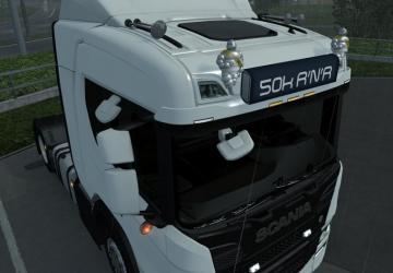 50K Addons FIX for Scania P&G version 1.0 for Euro Truck Simulator 2 (v1.35.x, - 1.39.x)
