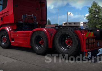 50k Wheels Pack version 5.4 for Euro Truck Simulator 2 (v1.54.x)