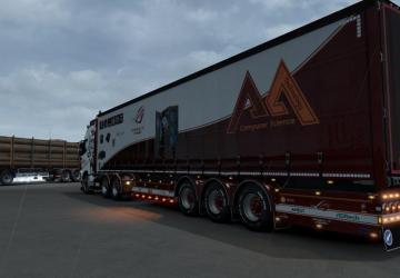 A&A Technology Skin Pack Trucks & Trailers v1.0 for Euro Truck Simulator 2 (v1.35.x, - 1.38.x)