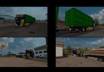 Abroll Scania RJL by FHJ Transporte version 1.2 for Euro Truck Simulator 2 (v1.35.x, - 1.38.x)