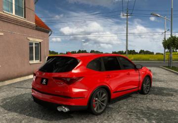 Acura MDX 2023 version 1.2 for Euro Truck Simulator 2 (v1.49.x)