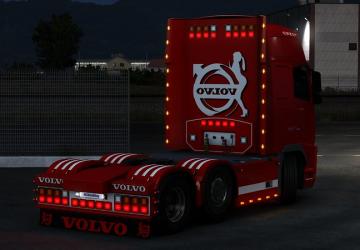 Addons Volvo FH16 2009 version 1.0 for Euro Truck Simulator 2 (v1.39.x)
