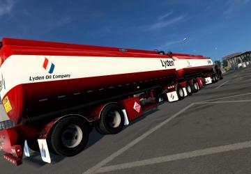 Advanced B-Train Tanker version 1.0 for Euro Truck Simulator 2 (v1.45.x, 1.46.x)