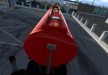 Advanced B-Train Tanker version 1.0 for Euro Truck Simulator 2 (v1.45.x, 1.46.x)