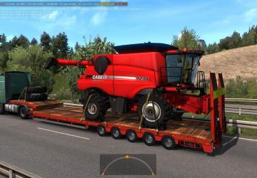 Agricultural trailers pack in traffic version 1.0 for Euro Truck Simulator 2 (v1.35.x)