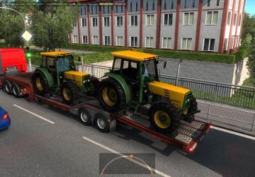 Agricultural trailers pack in traffic version 1.0 for Euro Truck Simulator 2 (v1.35.x)