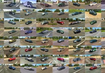 AI Traffic Pack version 20.8 for Euro Truck Simulator 2 (v1.48.x)