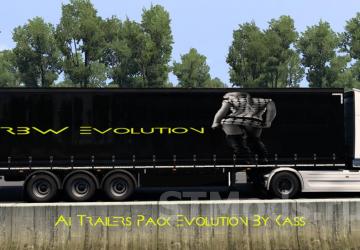 Ai Trailers Pack Evolution version 1.9 for Euro Truck Simulator 2 (v1.48.x)