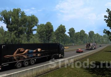 Ai Trailers Pack Evolution version 1.9 for Euro Truck Simulator 2 (v1.48.x)