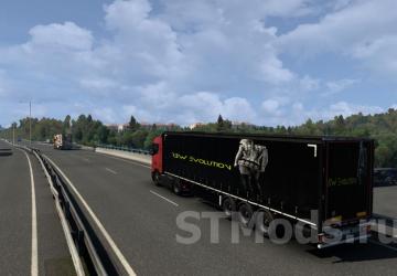 Ai Trailers Pack Evolution version 2.4 for Euro Truck Simulator 2 (v1.55.x)
