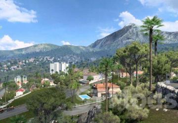 Akokan Island – Grand Utopia Addon version 1.3 for Euro Truck Simulator 2 (v1.54.x)