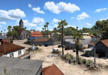 Akokan Island – Grand Utopia Addon version 1.3 for Euro Truck Simulator 2 (v1.54.x)