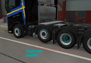 Alcoa Old Style Wheels Pack version 1.0 for Euro Truck Simulator 2 (v1.39.x, - 1.43.x)