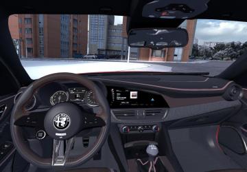 Alfa Romeo Giulia version 2.1.1 for Euro Truck Simulator 2 (v1.43.x)