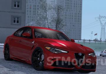 Alfa Romeo Giulia version 2.3.1 for Euro Truck Simulator 2 (v1.46.x, 1.47.x)