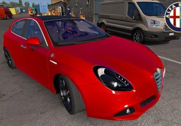 Alfa Romeo Giulietta version 2.0.1 for Euro Truck Simulator 2 (v1.43.x)