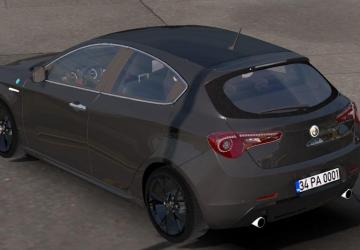 Alfa Romeo Giulietta version 2.0.1 for Euro Truck Simulator 2 (v1.43.x)