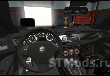 Alfa Romeo Giulietta version 2.1.1 for Euro Truck Simulator 2 (v1.46.x, 1.47.x)