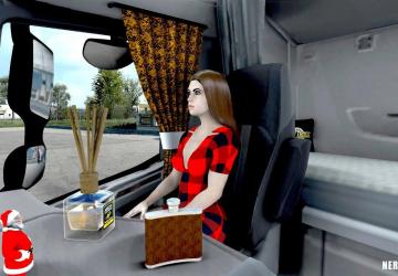 Alpha Interior Addons Pack version 1.0 for Euro Truck Simulator 2 (v1.48.x)