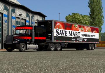 American Refrigerator for ETS 2 version 2.0 for Euro Truck Simulator 2 (v1.35.x, - 1.39.x)