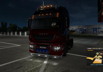 Angel Eyes for Iveco Hiway version 1.0 for Euro Truck Simulator 2 (v1.35.x)