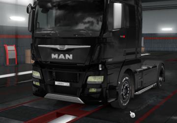 Angel Eyes for MAN TGX Euro6 version 1.0 for Euro Truck Simulator 2 (v1.35.x)