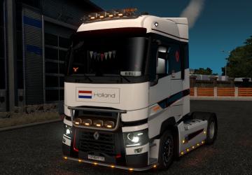 Angel Eyes for Renault T version 0.1 for Euro Truck Simulator 2 (v1.35.x)