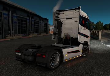 Angel Eyes for Renault T version 0.1 for Euro Truck Simulator 2 (v1.35.x)