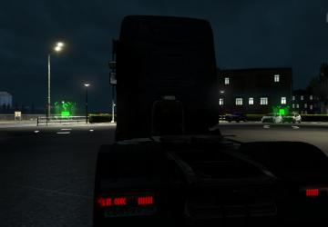 Angel Eyes and New Taillights for Renault T v1.0 for Euro Truck Simulator 2 (v1.38.x)